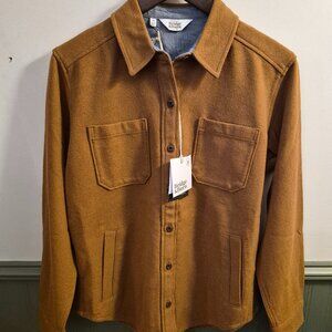 Bridge & Burn  Dawson Overshirt in Camel